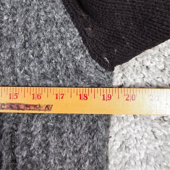 Smartwool Chup Cardigan Womens XS Gray Black Open Front Pockets Sweater - Picture 9 of 14